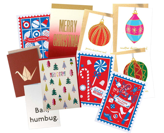 Ten Christmas Cards Clearance Bundle 1