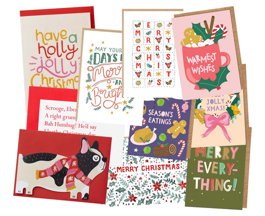 Ten Christmas Cards Clearance Bundle 10