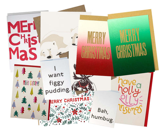 Ten Christmas Cards Clearance Bundle 4
