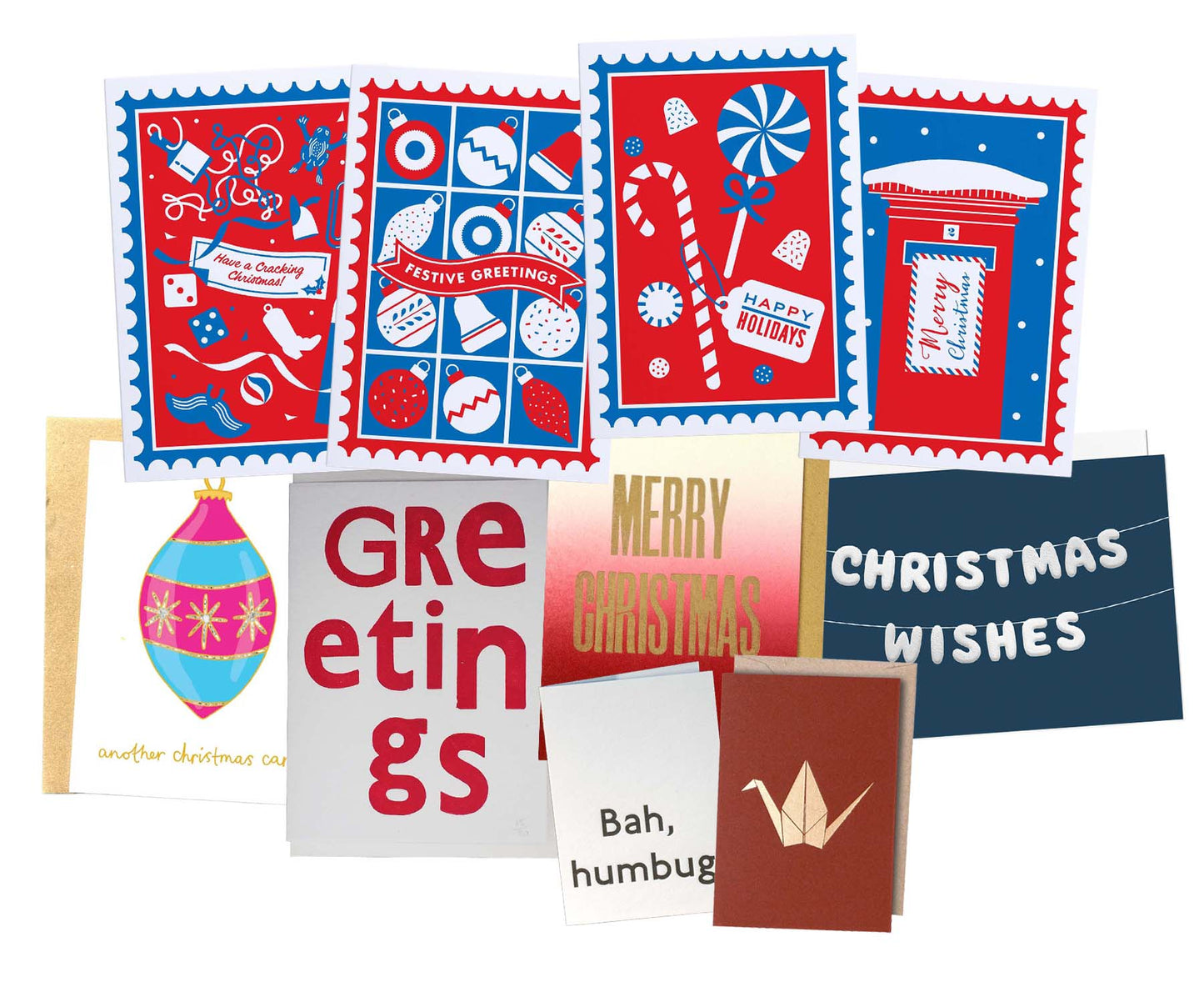 Ten Christmas Cards Clearance Bundle 8