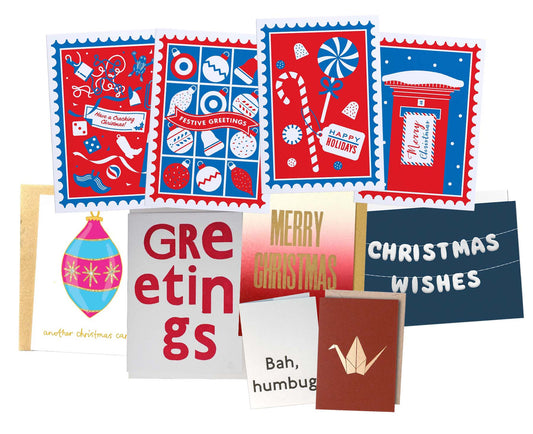Ten Christmas Cards Clearance Bundle 8
