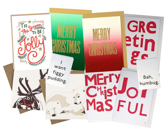 Ten Christmas Cards Clearance Bundle 9
