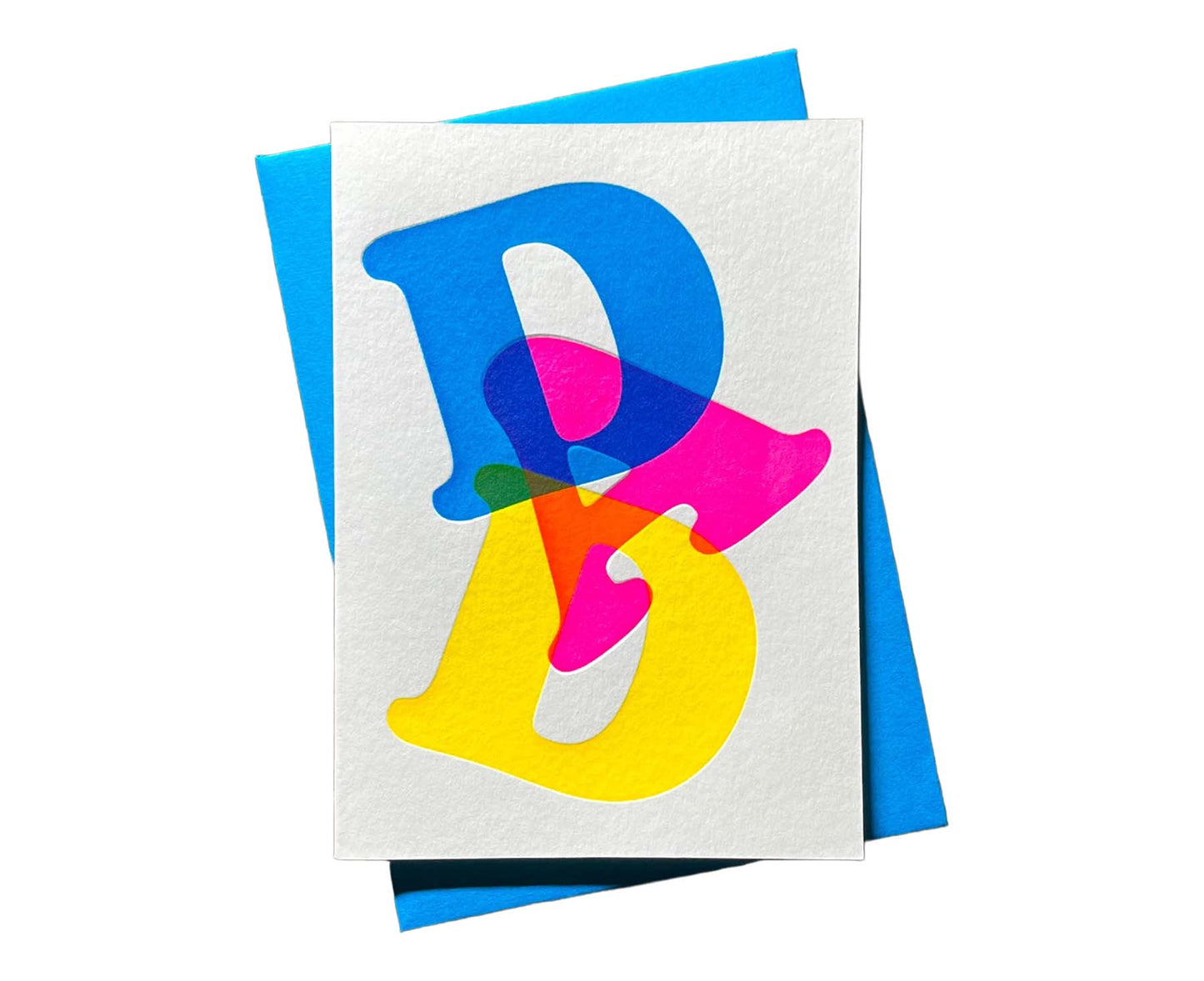 Dad Typography Letterpress Father's Day Card