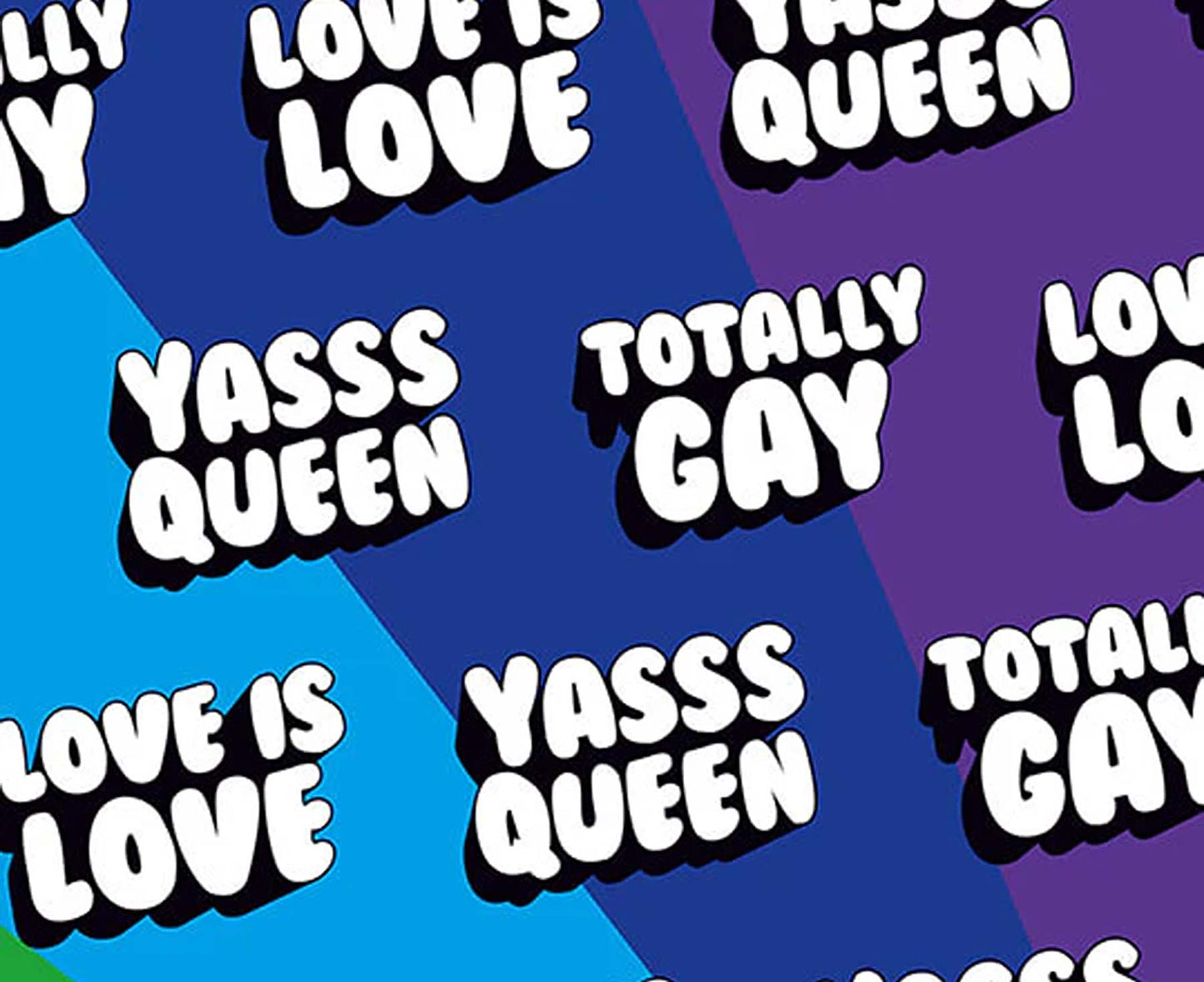 Totally Gay Wrapping Paper