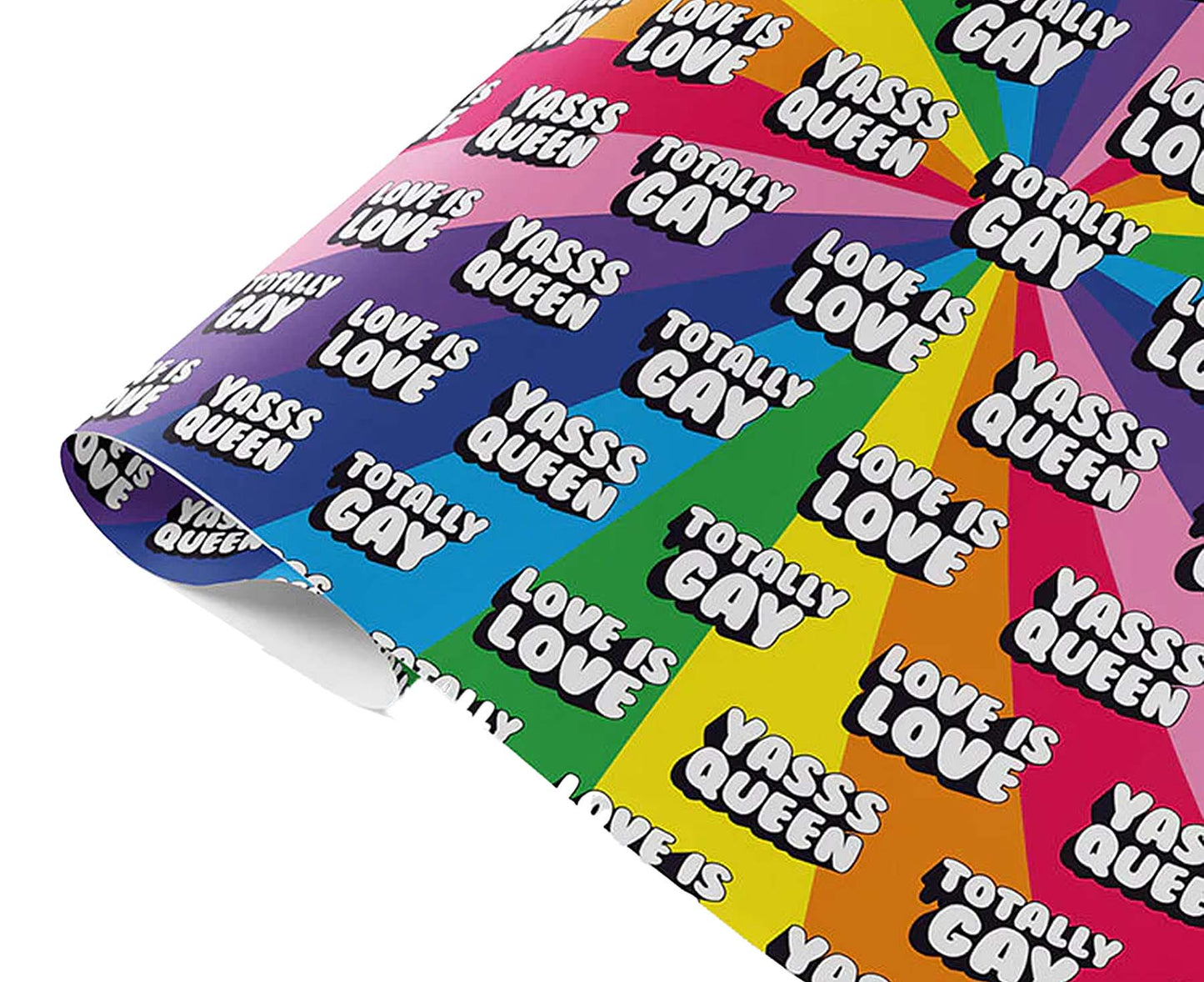 Totally Gay Wrapping Paper