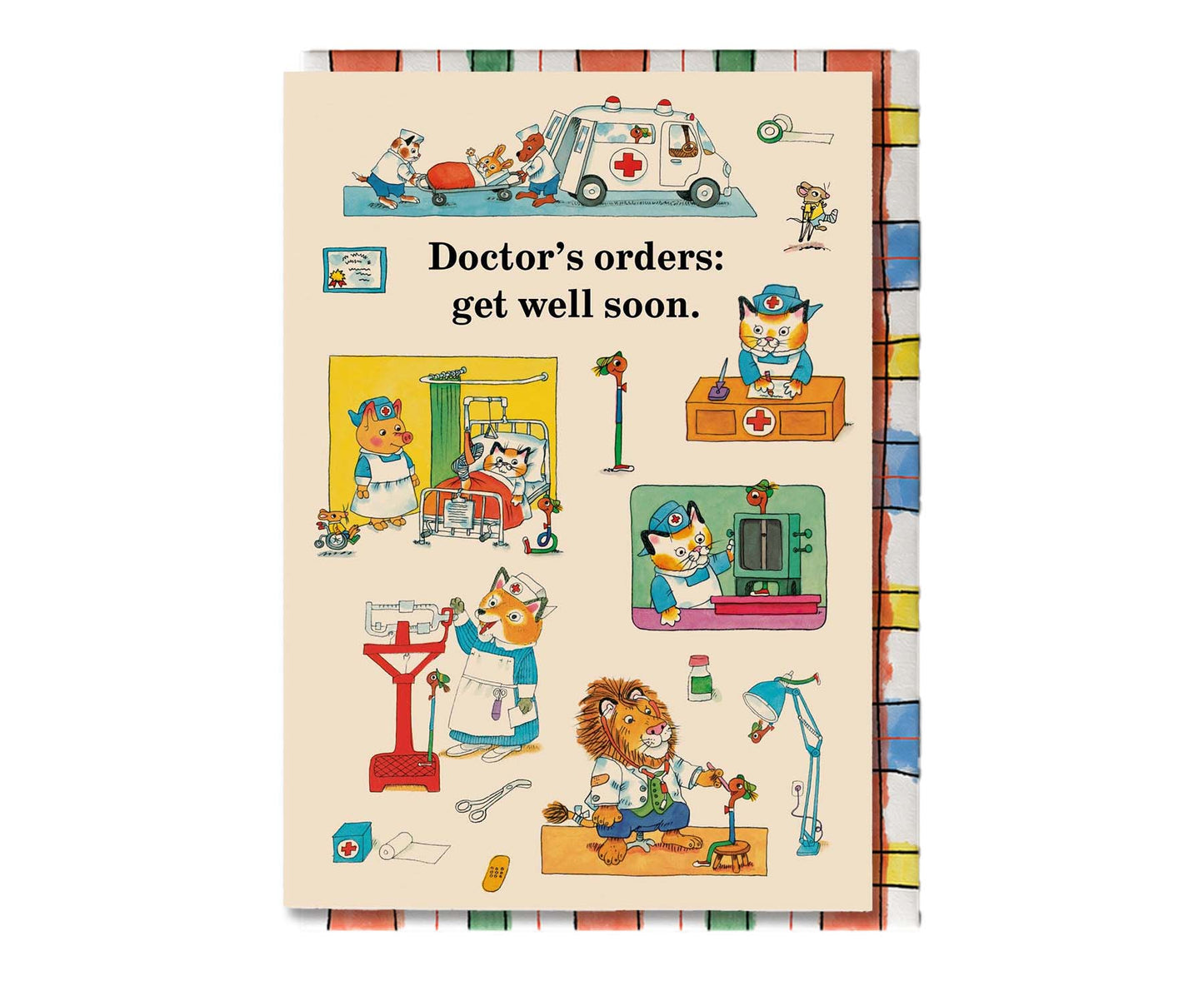 Doctors Orders Richard Scarry Get Well Soon Card
