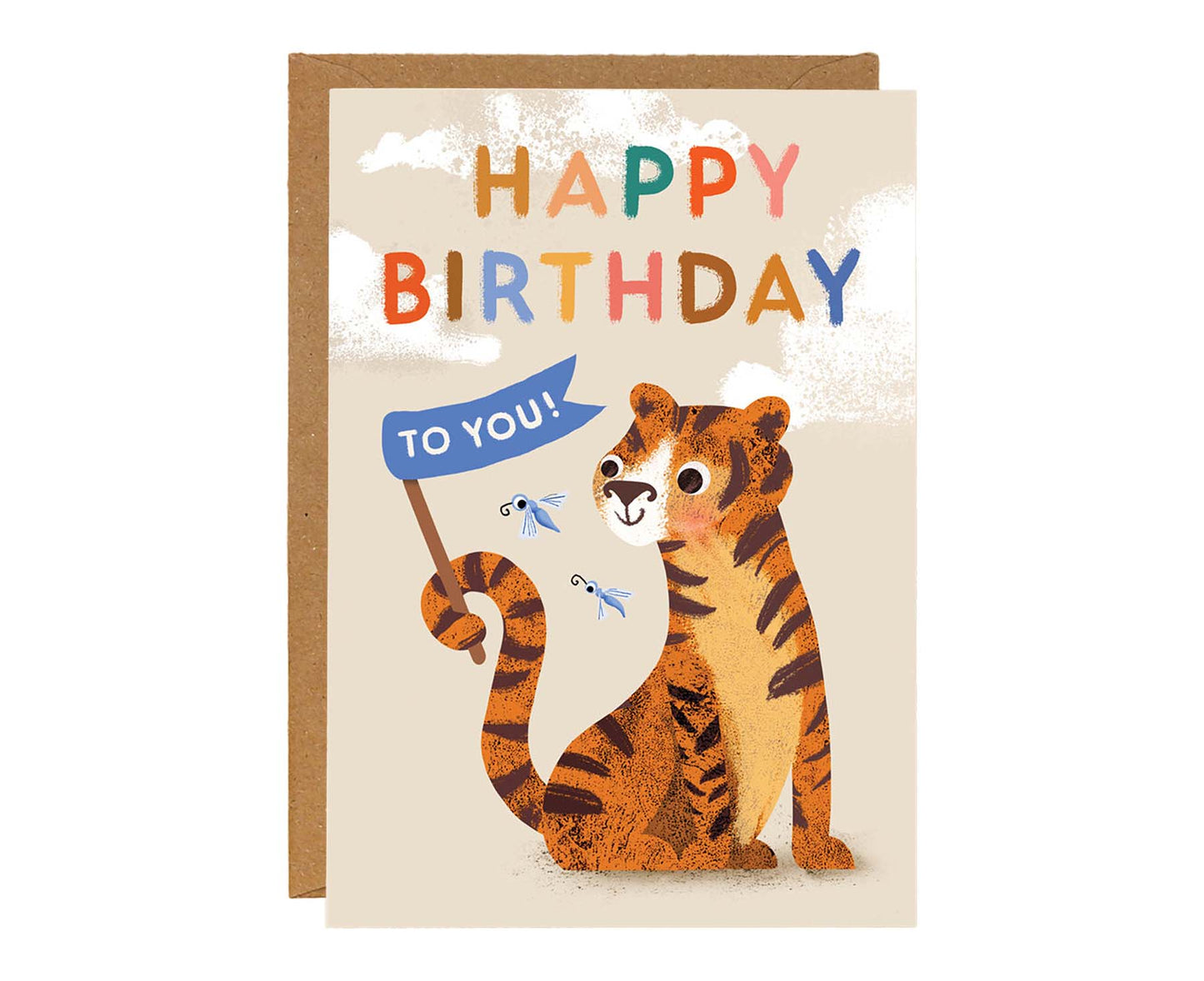 Pack of 6 Animal Menagerie Kids Birthday Cards