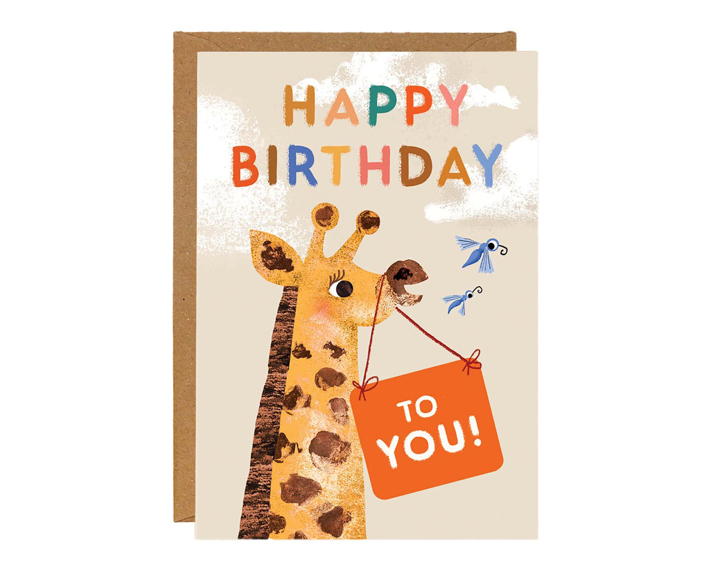 Pack of 6 Animal Menagerie Kids Birthday Cards