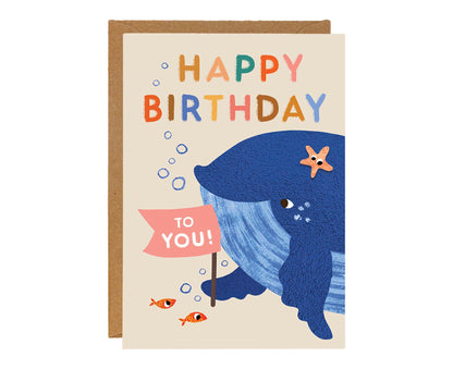 Pack of 6 Animal Menagerie Kids Birthday Cards