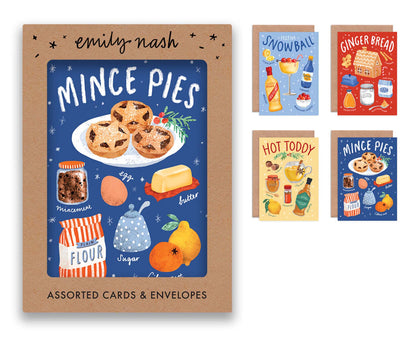 More Christmas Recipes Pack of 8 Christmas Cards