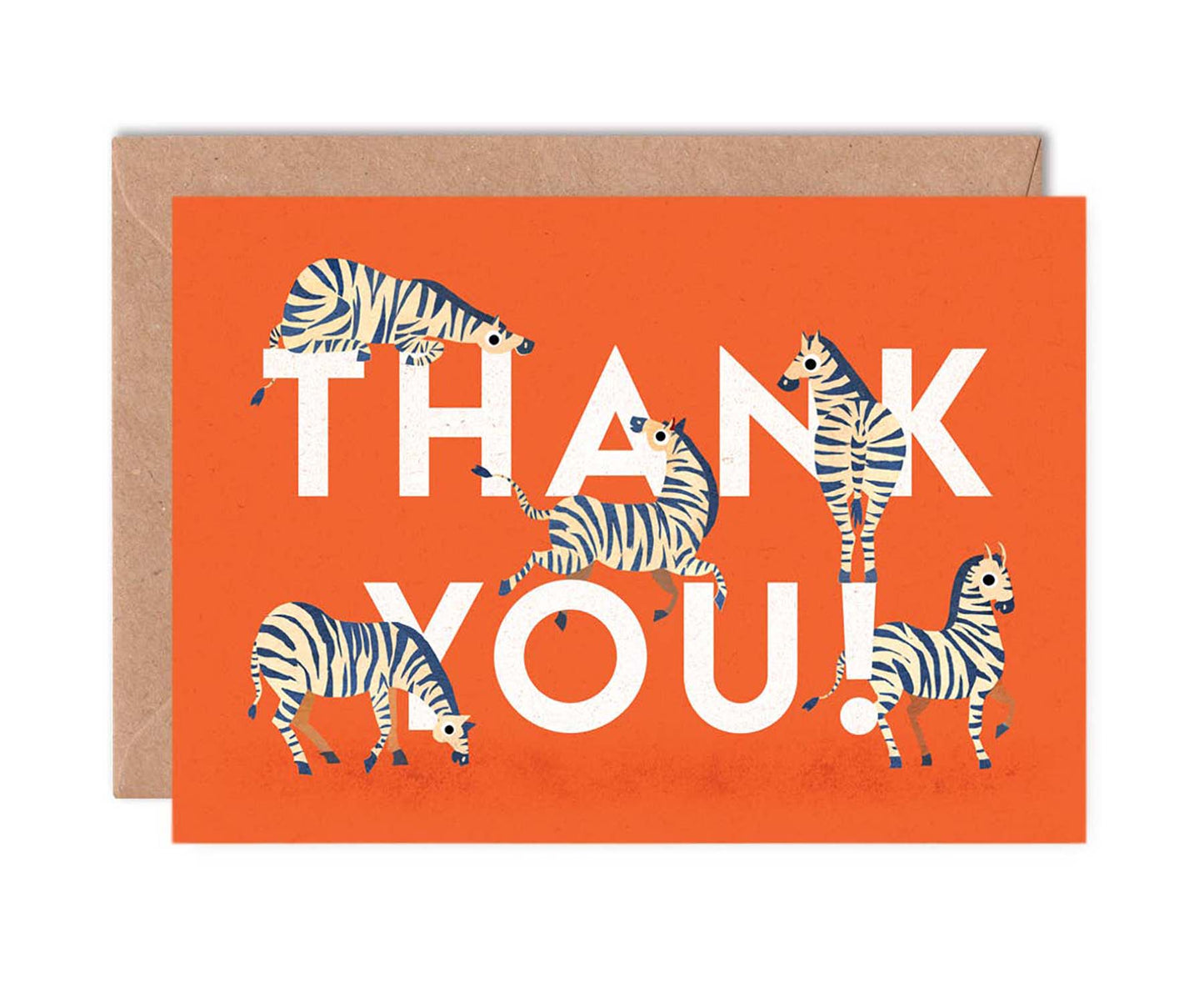 Pack of 6 Assorted Animals Thank You Cards