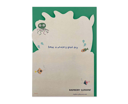 Fold Out Underwater Foiled Kids Birthday Card