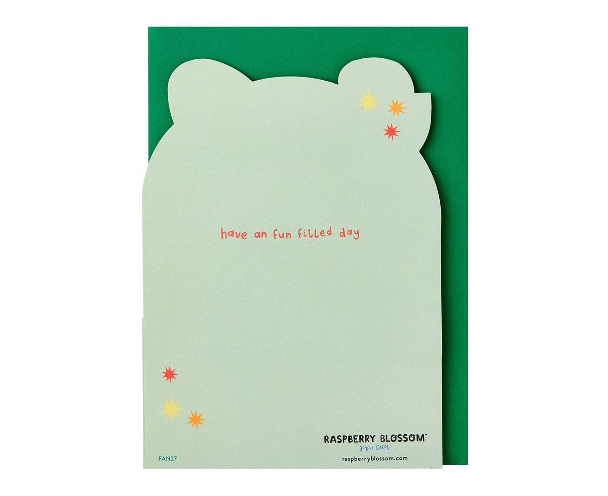 Fold Out Animal Ferris Wheel 6th Birthday Card