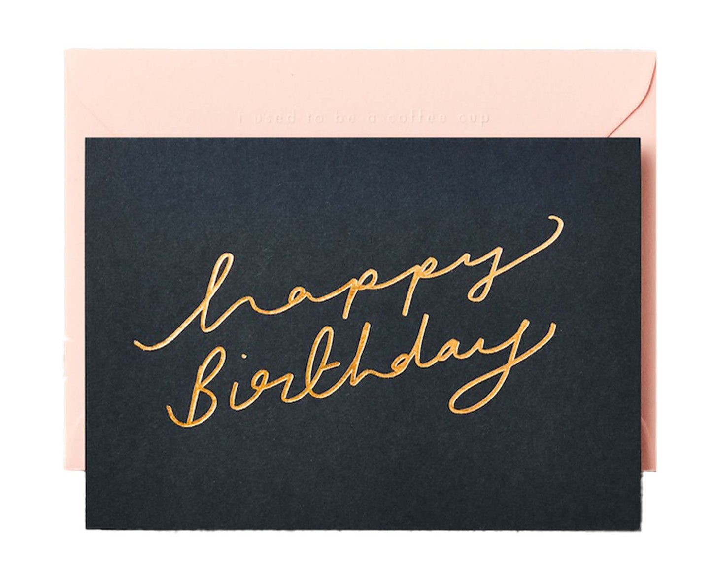 Happy Birthday Scroll Flint Birthday card