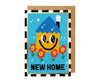 Smiling Home Foiled New Home Card