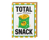 Total Snack Crisps Foiled Birthday Card