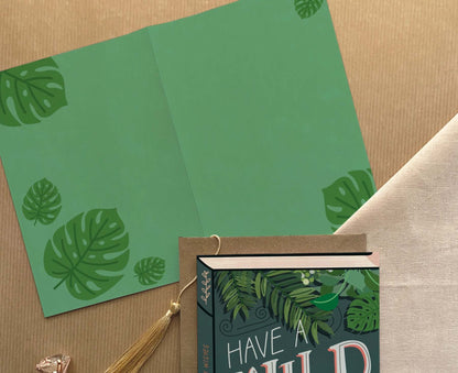 Wild Birthday Book Birthday Card