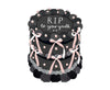 RIP To Your Youth Spot Varnish Cutout Cake Birthday Card