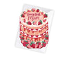 Berry Best Mum Spot Varnish Cutout Cake Mother's Day Card