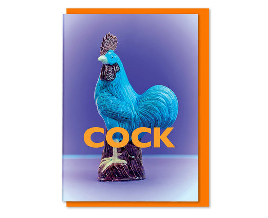 Cock Cockerel Greetings Card