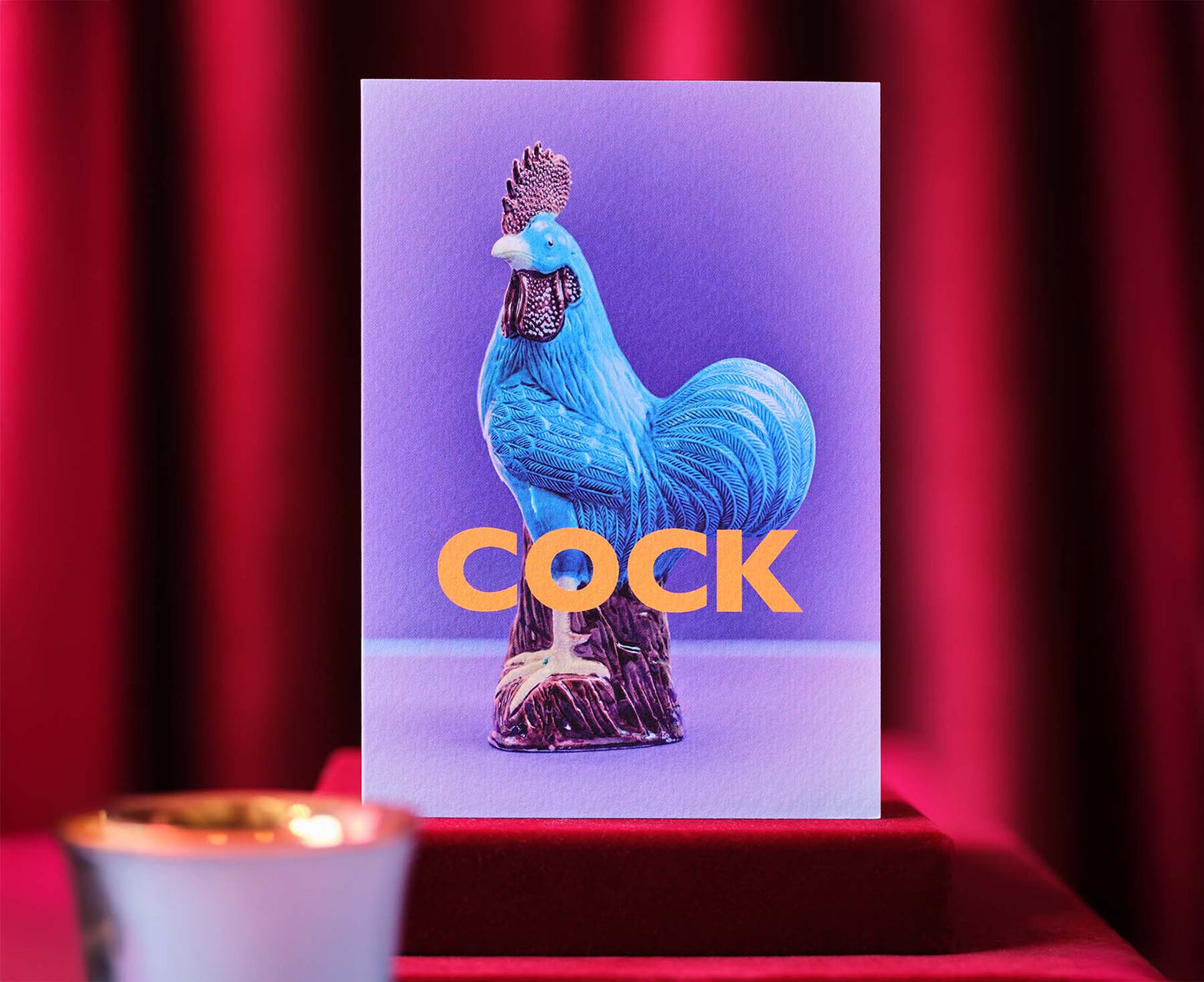 Cock Cockerel Greetings Card