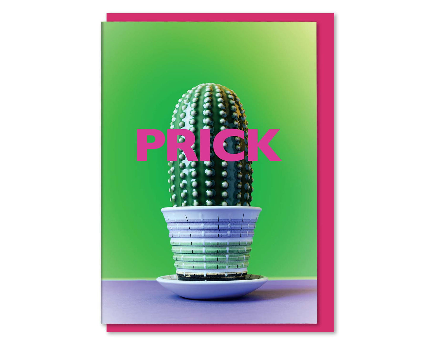 Prick Cactus Greetings Card