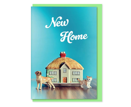 Cottage Ornament New Home Card
