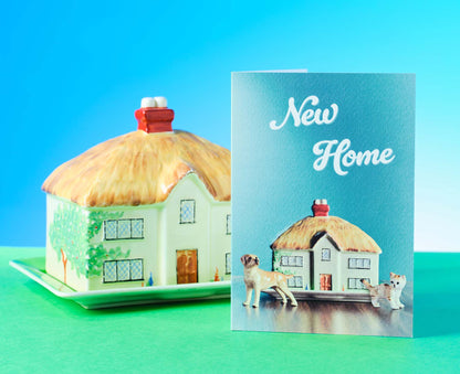 Cottage Ornament New Home Card