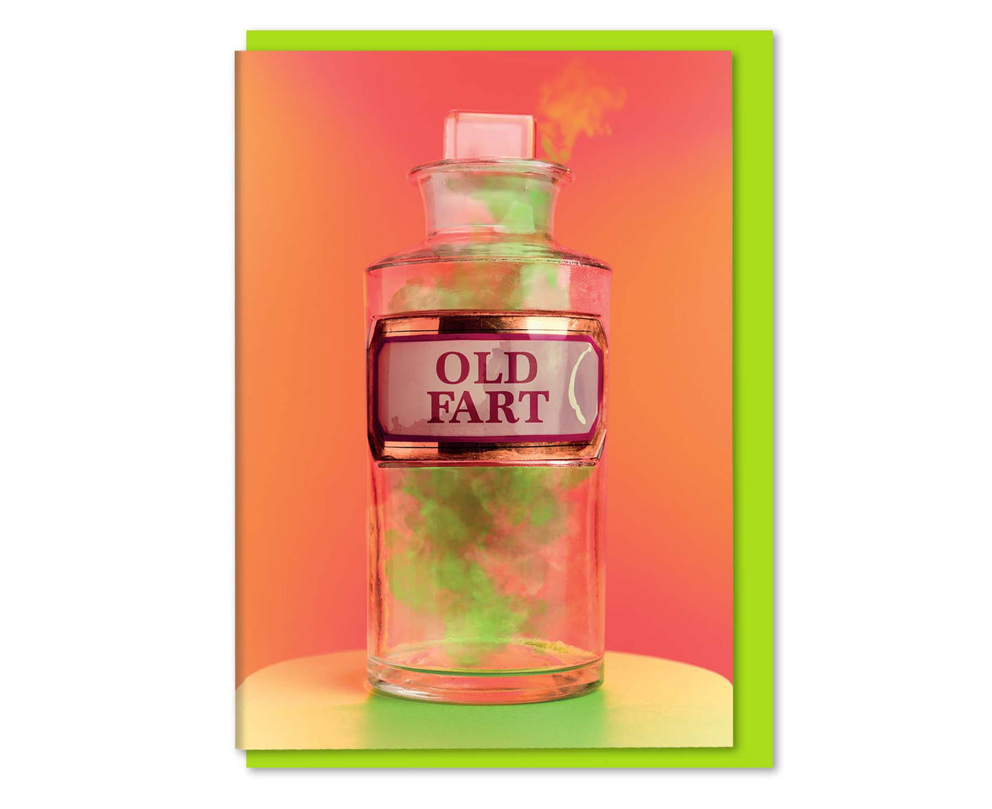 Old Fart Medicine Jar Birthday Card
