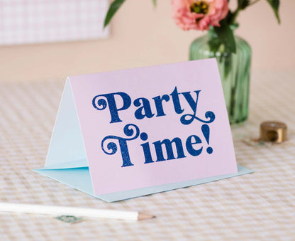 Party Time! Glitter Card