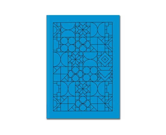A5 Geo Series Tabriz Blue Journal / Notebook