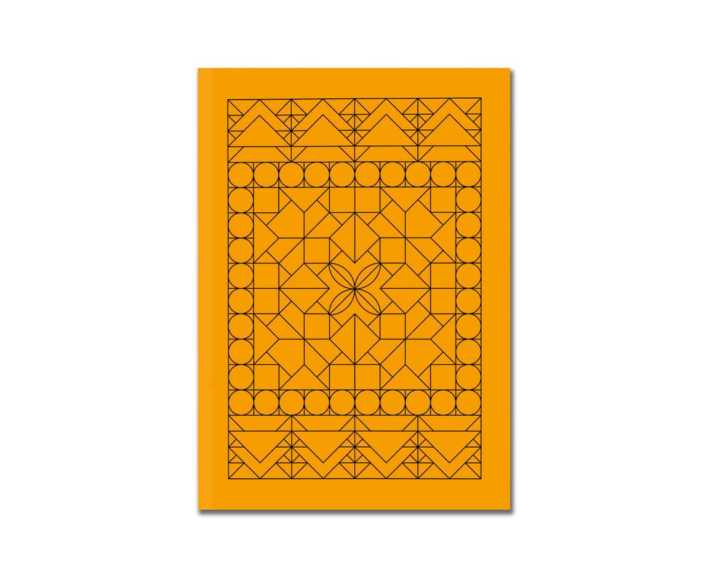 A5 Geo Series Citrine Yellow Journal / Notebook