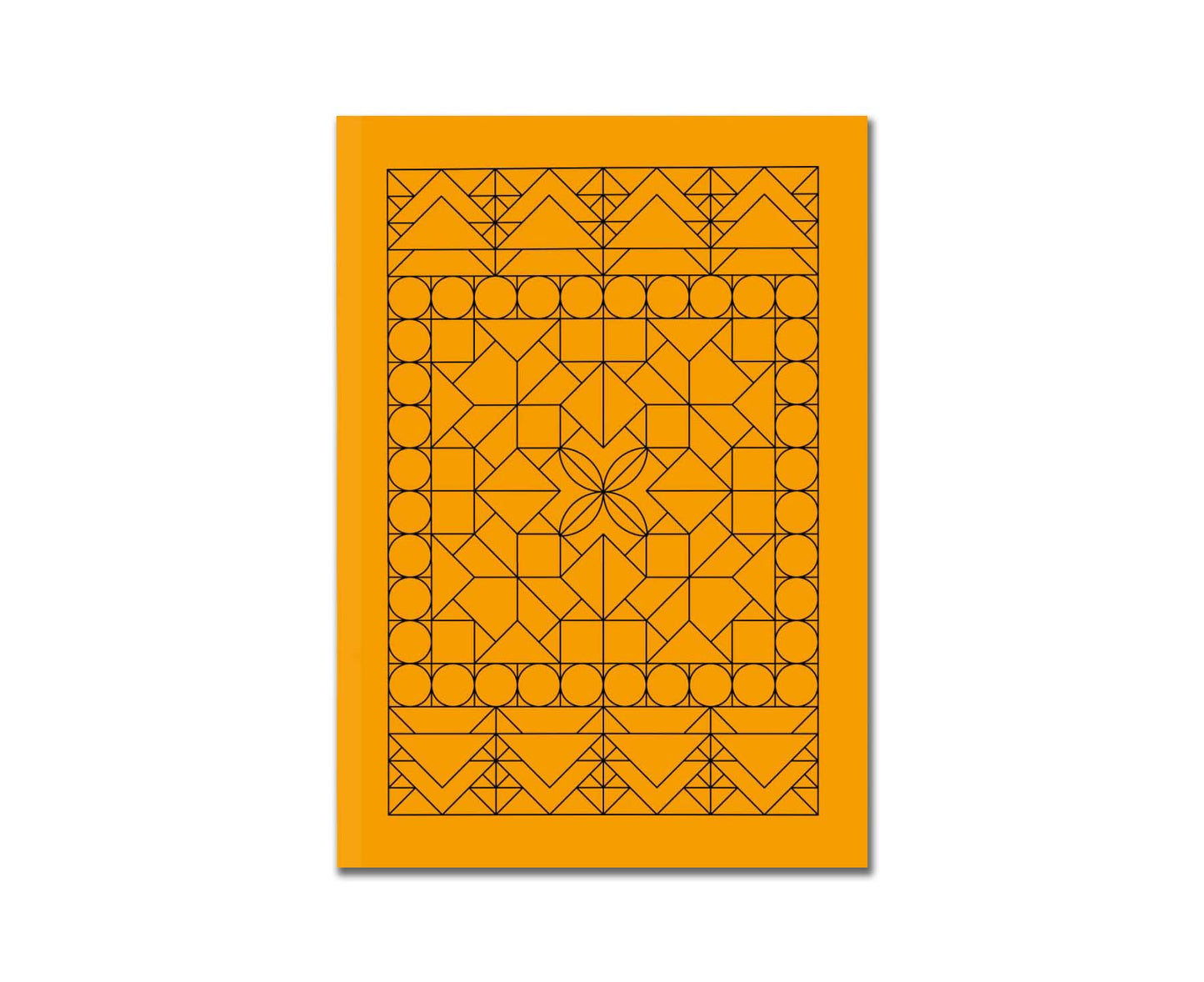 A5 Geo Series Citrine Yellow Journal / Notebook