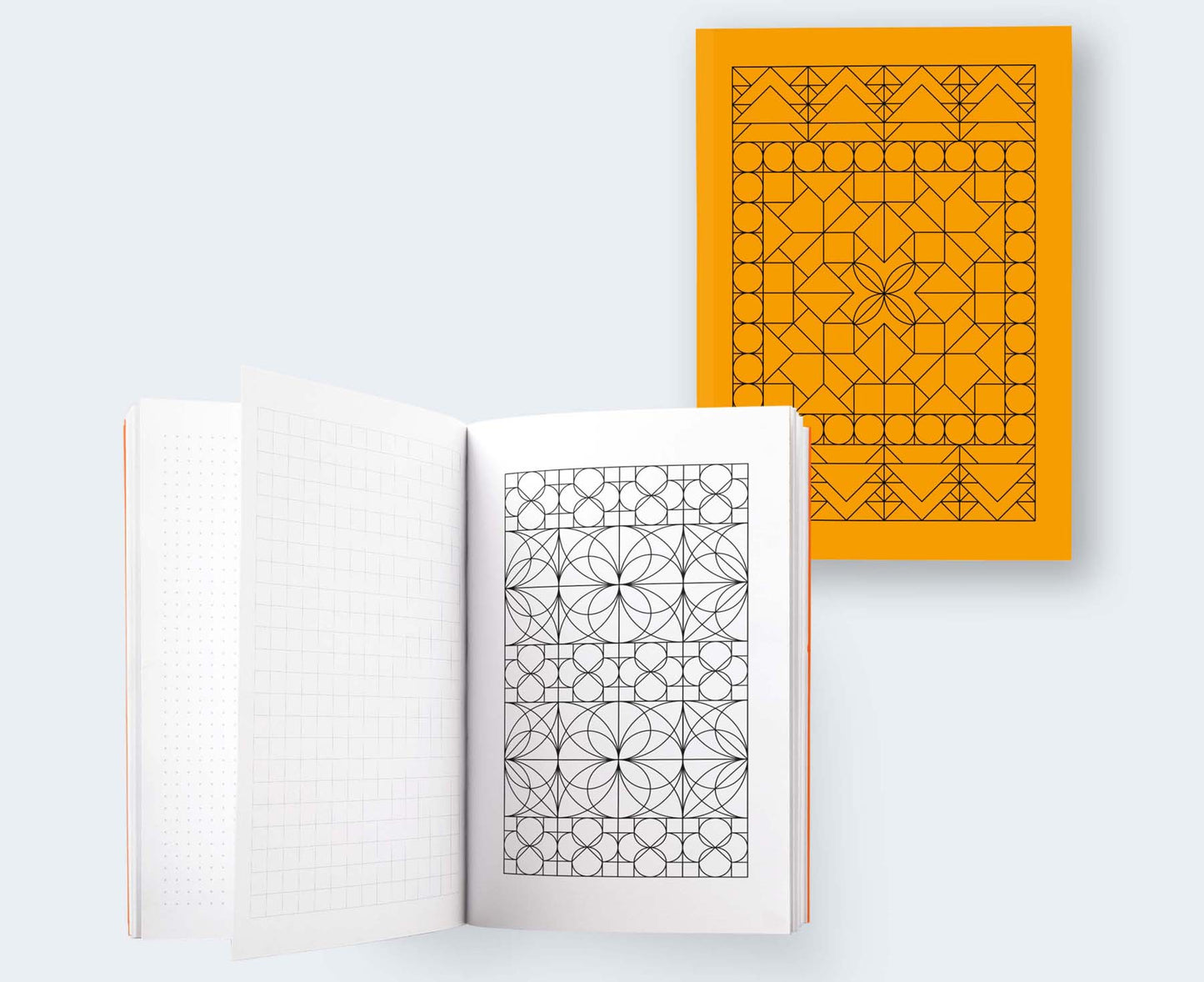 A5 Geo Series Citrine Yellow Journal / Notebook