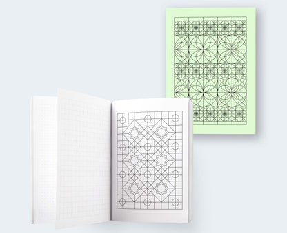 A5 Geo Series Powder Green Journal / Notebook