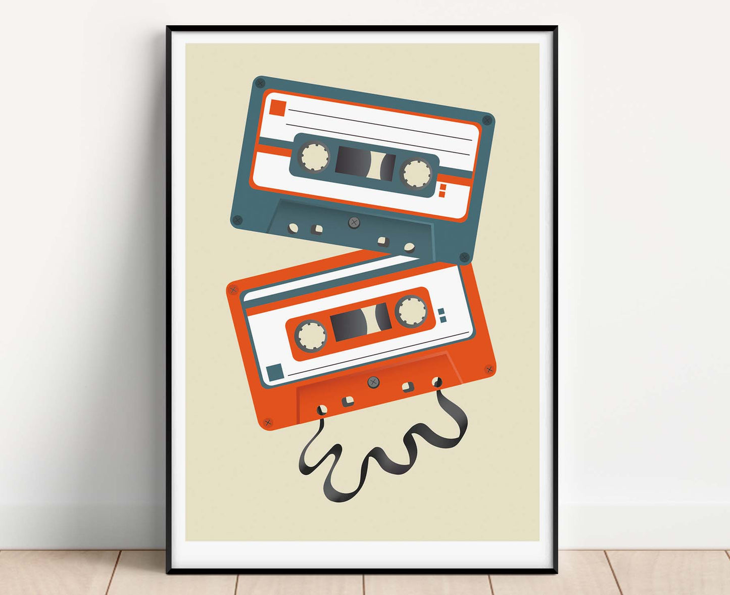 Mixtape Cassettes Print