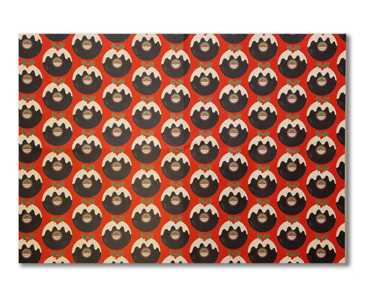 Vinyl Pudding Wrapping Paper