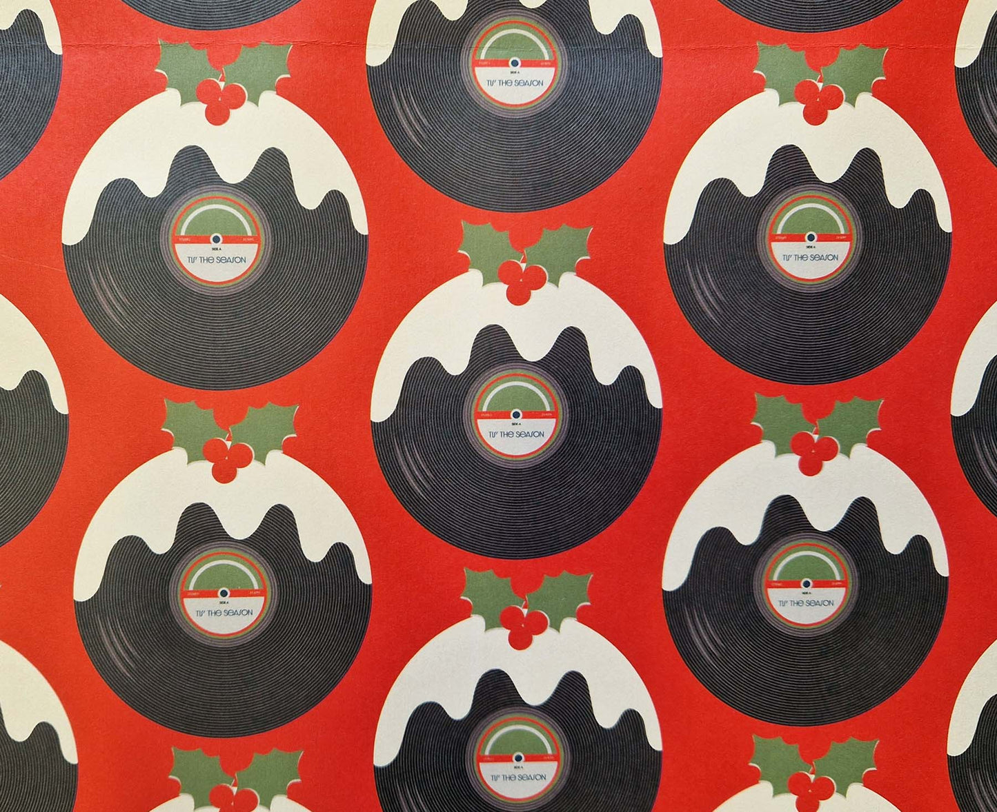 Vinyl Pudding Wrapping Paper