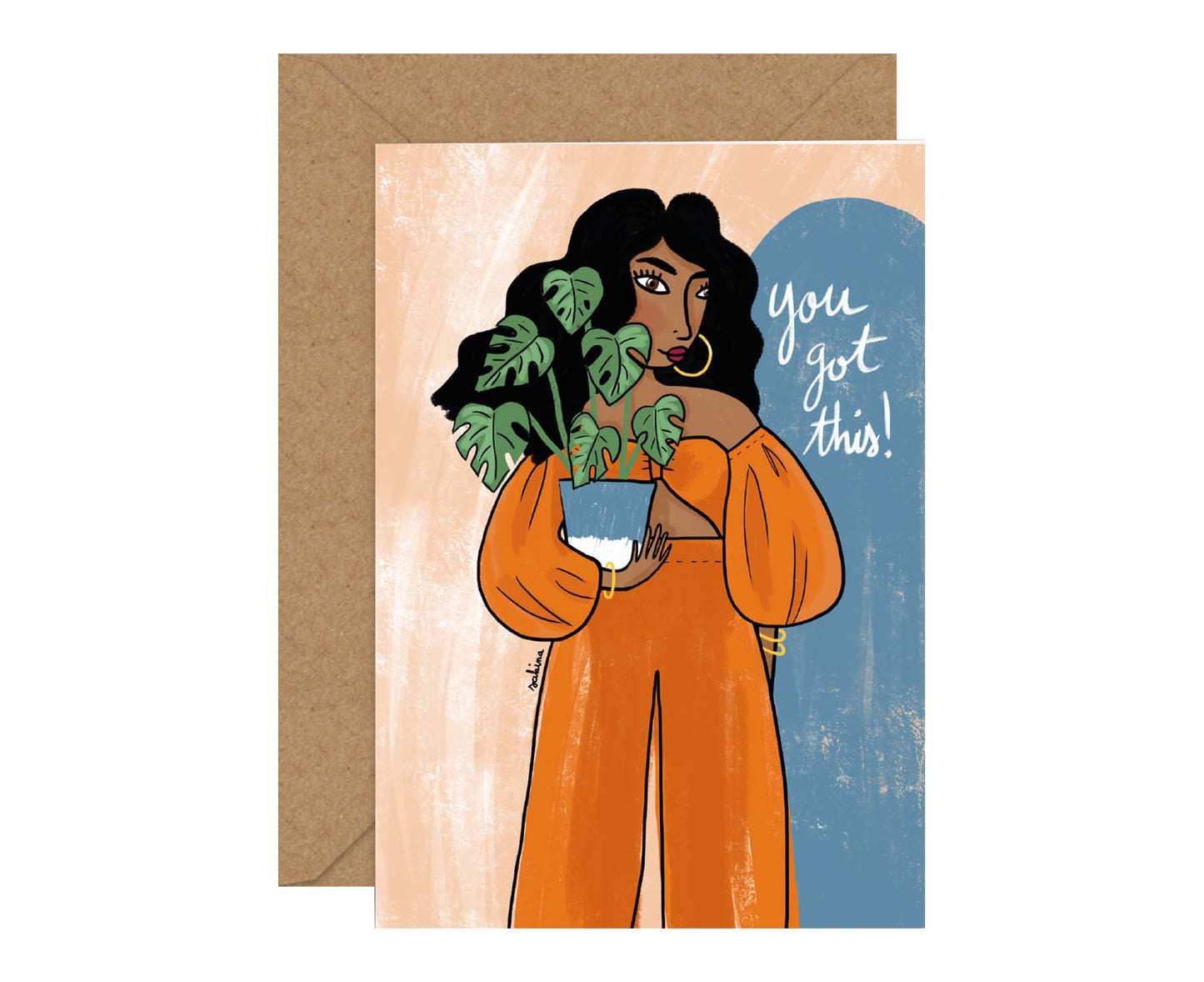 You Got This Monstera Plant card