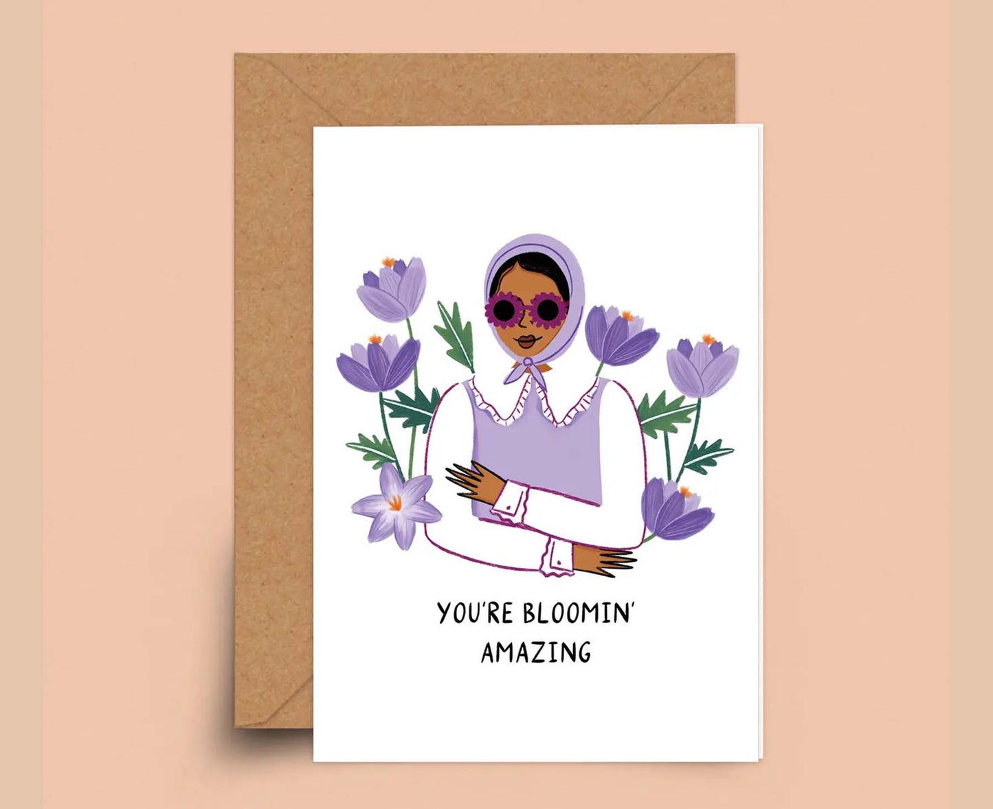 You're Bloomin Amazing congratulations card