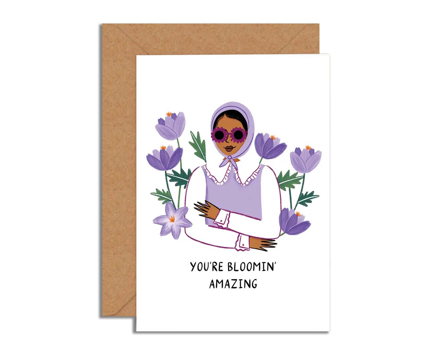 You're Bloomin Amazing congratulations card