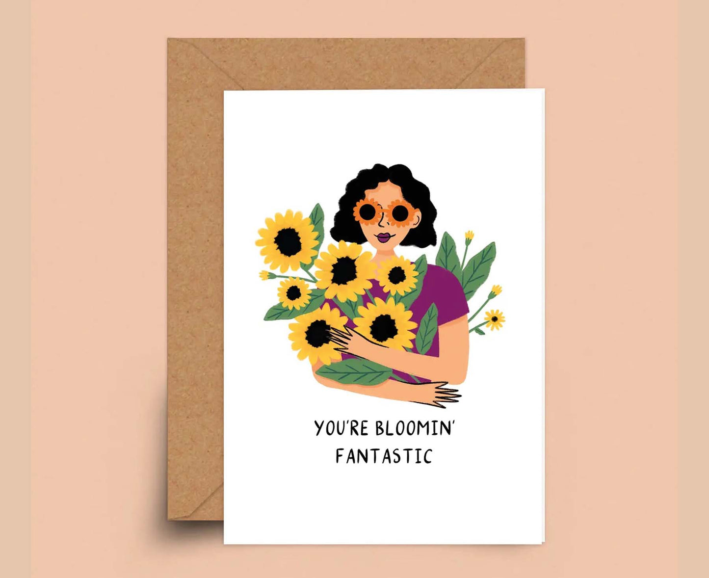 You're Bloomin Fantastic congratulations card