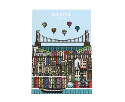 Bristol Landmarks Print