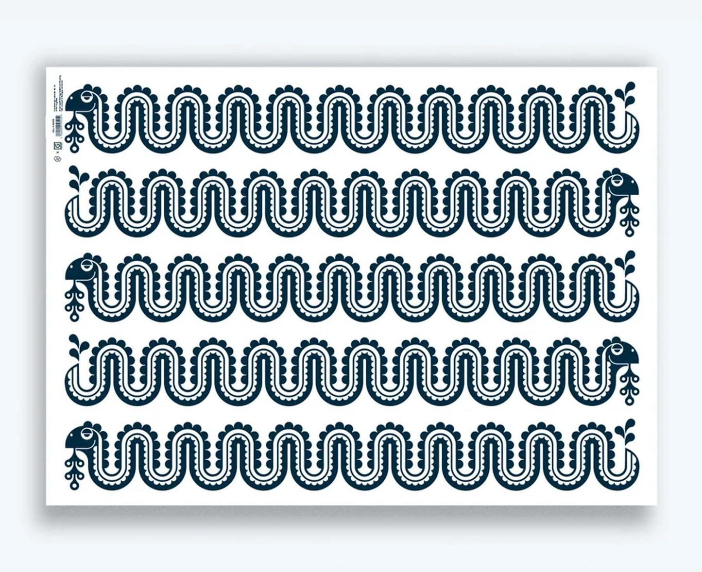 Hornsea® Nessie Double-sided Wrapping Paper