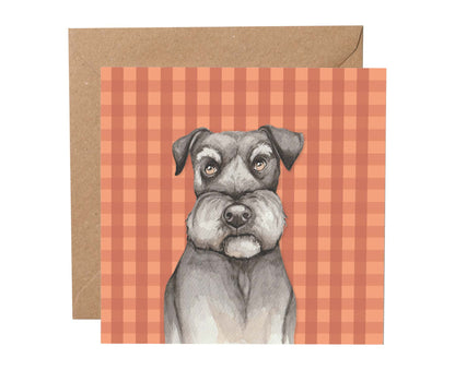Hamish Schnauzer Dog Card