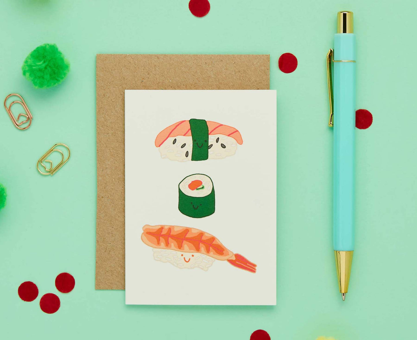 Mini Sushi Card