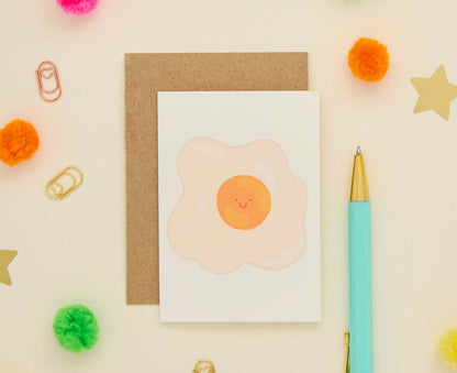 Mini Fried Egg Card