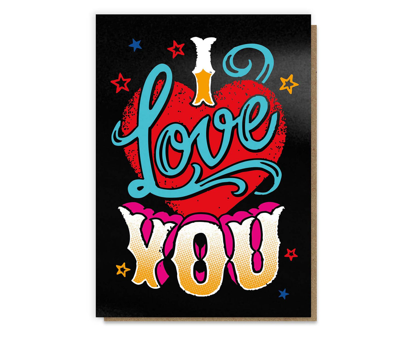 I Love You Tattoo Valentines / Anniversary Card