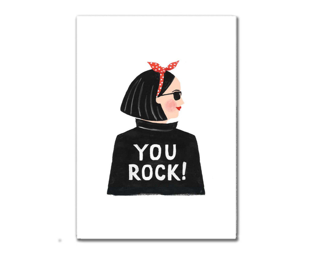 You Rock! A3 Print