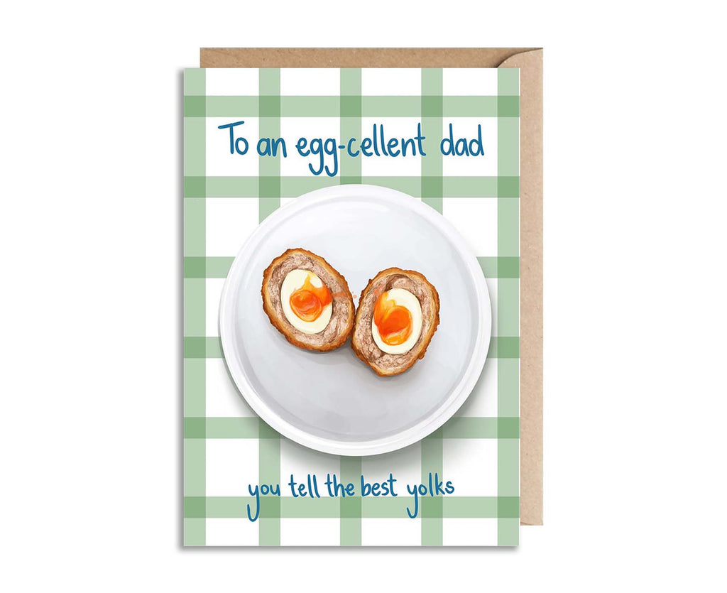 Egg-cellent Dad Father's Day Card